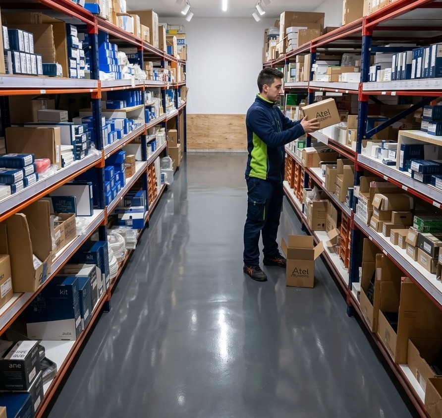 Equipo técnico profesional trabajando